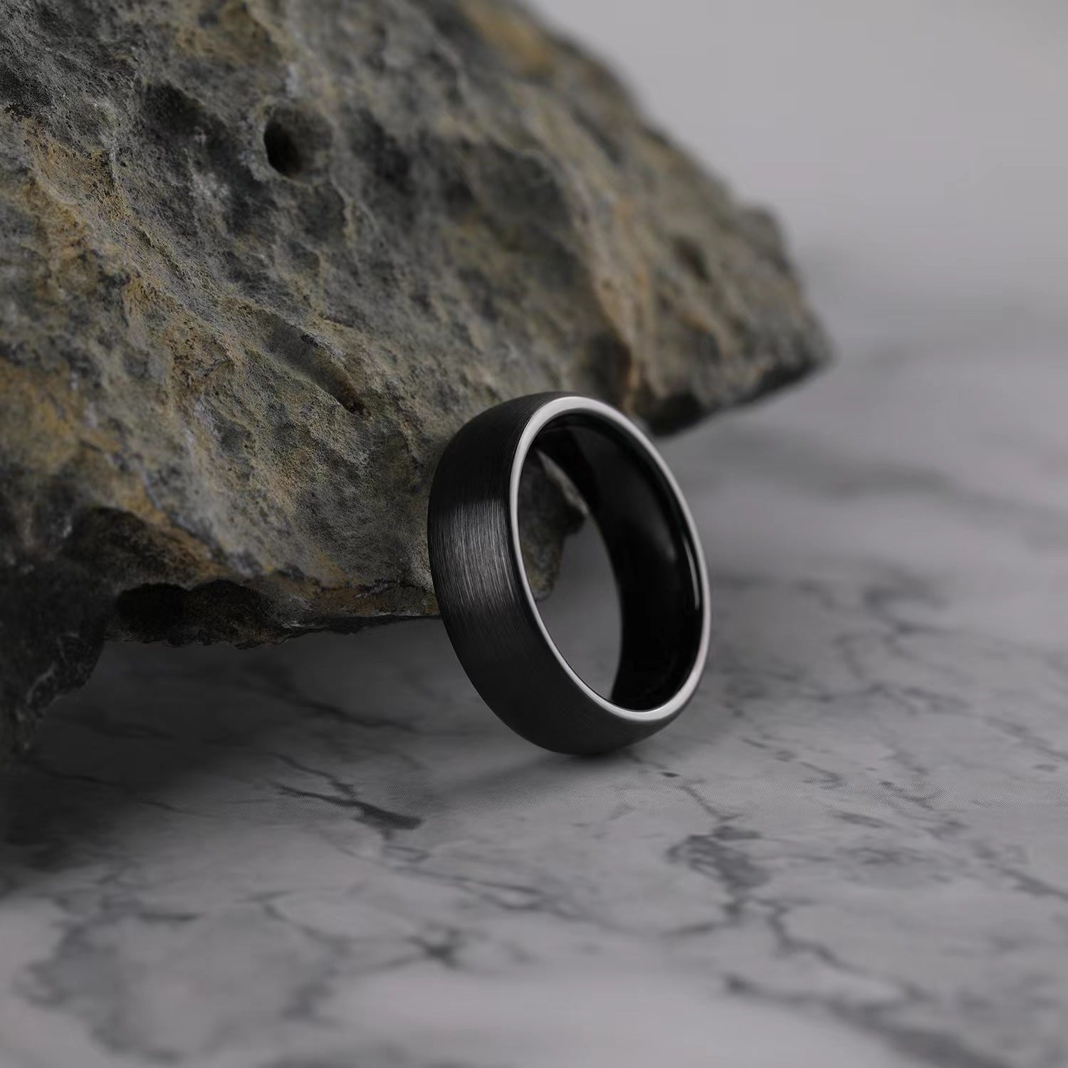 4/6/8MM DOMED STYLE TUNGSTEN RING