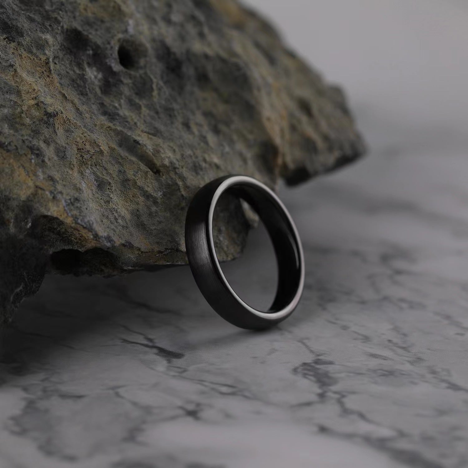 4/6/8MM DOMED STYLE TUNGSTEN RING