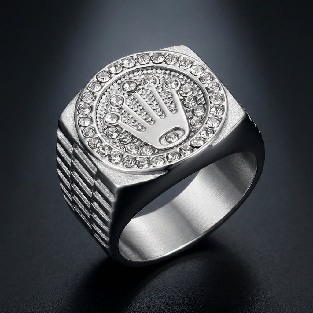 CROWN TUNGSTEN RING