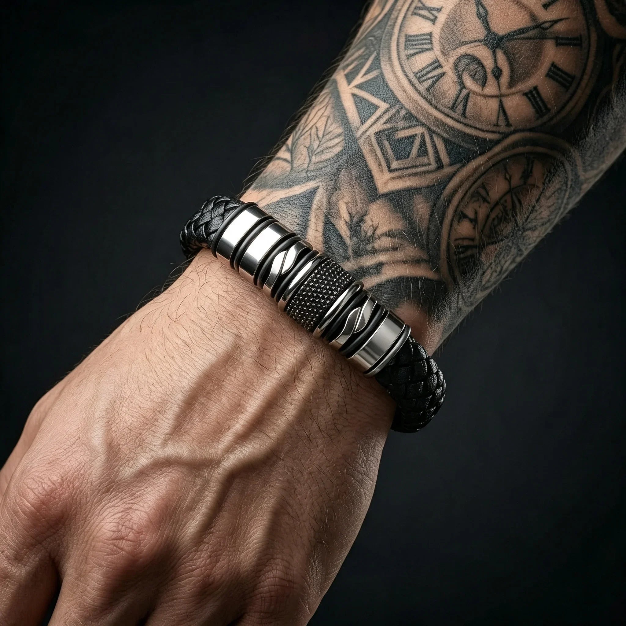 Premium Leather Bracelet For Men
