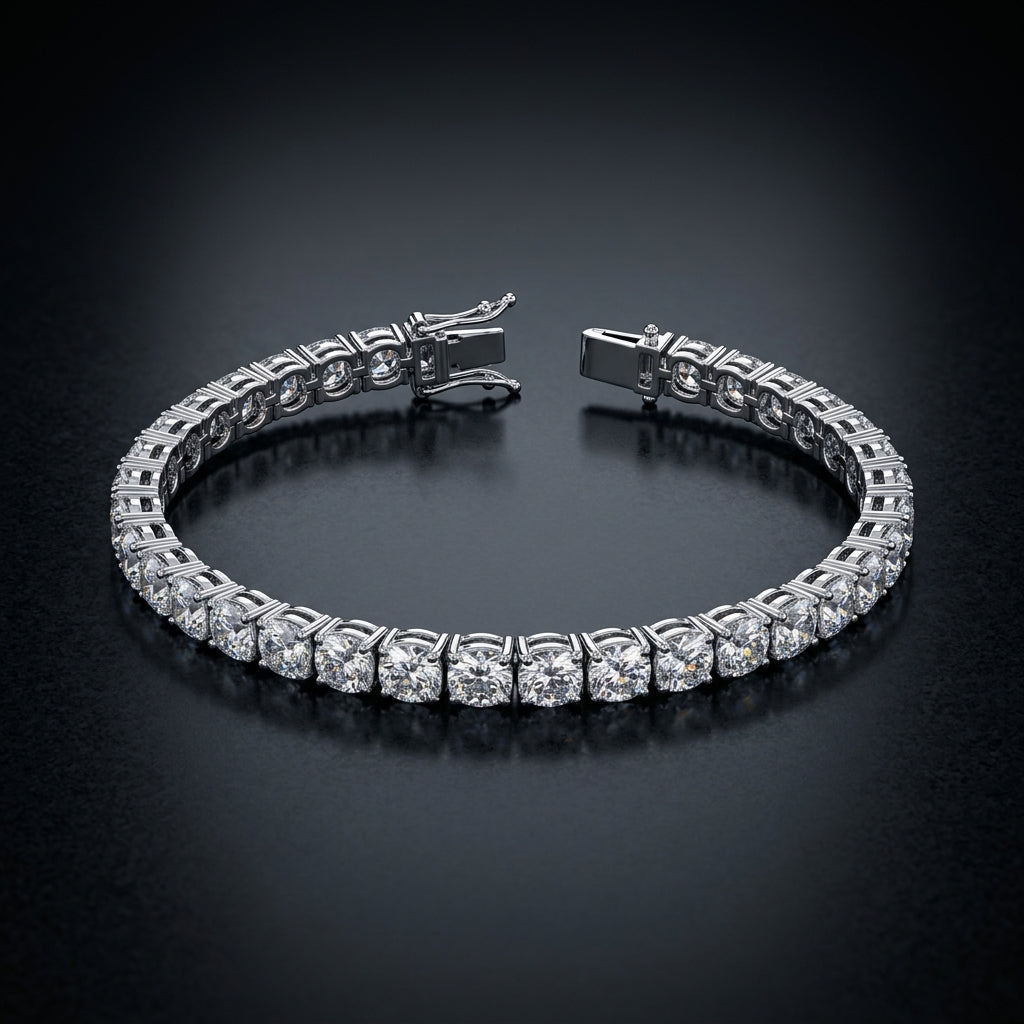 Micro Tennis Chain | Multiple Lengths | Gold & Silver
