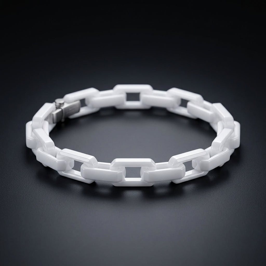 Square Ceramic Bracelet / Necklace